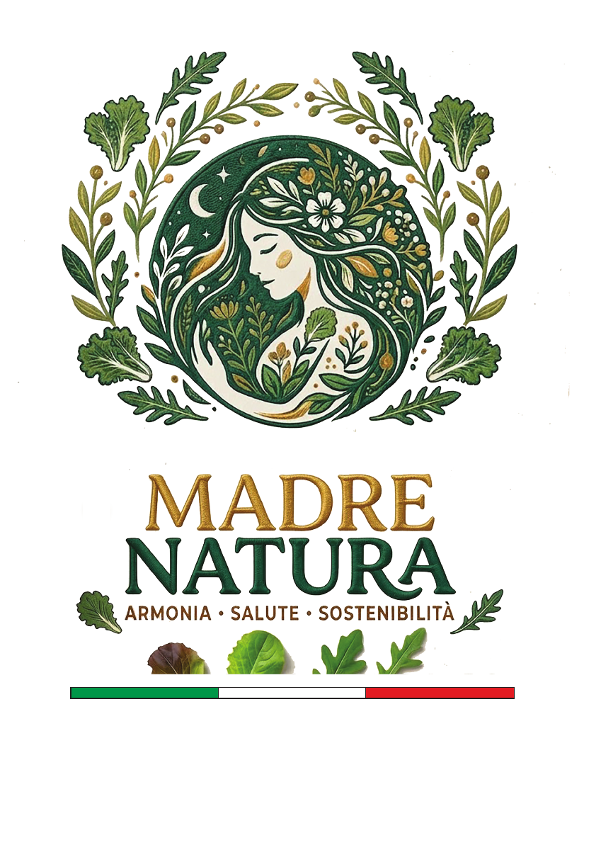 Logo ufficiale MADRE NATURA — Armonia, Salute, Sostenibilità